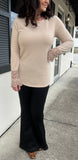 Holly Sweater in Taupe S-3X