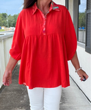 Floribunda Blouse S-3X