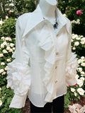 Eterna Blouse in White