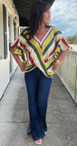 Dana Side Slit Pull On Jeans S-XL