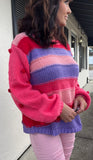 Winter Wonderland Sweater in Coral Pink S-2X