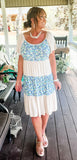 Blue Prairie Dress S-L