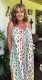 Pretty Shades Leopard Print Dress XL-3X
