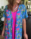 Southern Blooms Kimono S-L