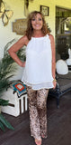Pretty Little Bow Tie Blouse in Ivory