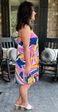 Tropical Statement Dress M-3X