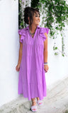 Beautiful Day Dress in Orchid S M XL
