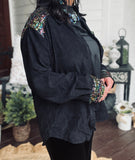 All Things Bling Jacket in Black S-1X