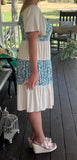 Blue Prairie Dress S-L