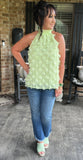Expect the Best Blouse in Key Lime M L