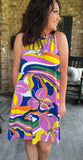 Tropical Statement Dress M-3X