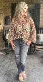 So Impressed Blouse in Sage S M L