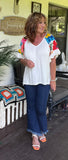 Flora Blouse in Ivory