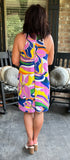 Tropical Statement Dress M-3X