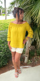 Golden Rays Blouse S-L