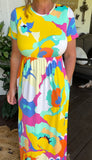 Neon Love Dress S M XL