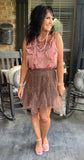 Tulle Leopard Skirt Regular and Plus