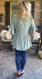 Soulful Sage Blouse S