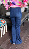 Eileen Front Slit Pull On Jeans S-XL