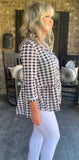 Gingham Love Top S-3X