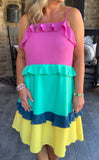 End of the Rainbow Dress S-3X