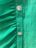 Eterna Blouse in Kelly Green
