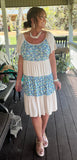 Blue Prairie Dress S-L
