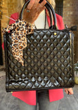Mylee Scarf Handbag in Black