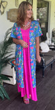 Southern Blooms Kimono S-L