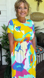 Neon Love Dress S M XL