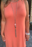 FrilLEE Lily Crystal Pendant Necklace