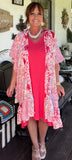 Pretty Coral Everyday Dress S-3X
