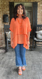 Melina Heels in Orange