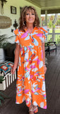 Orange Delight Dress