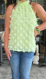 Expect the Best Blouse in Key Lime M L