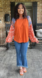 Melina Heels in Orange