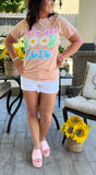 White Denim Distressed Cuffed Shorts S- L