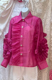 Eterna Blouse in Barbie Pink