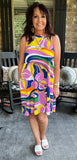 Tropical Statement Dress M-3X
