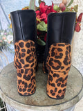 Sassy Leopard Booties 5.5-10