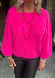 Neon Pink Obsession Sweater 1X/2X 2X/3X