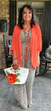 Everyday Kimono in Orange S L XL
