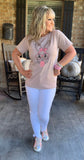 Pretty Bubblegum Bunny in Taupe S M XL
