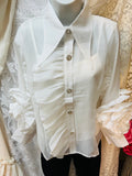Eterna Blouse in White