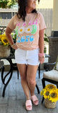 White Denim Distressed Cuffed Shorts S- L