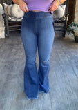 Morgan Jeans in Medium Blue M -3X