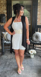 Everyday Romper in Bone M-3X