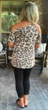 Dreaming Big Leopard Top S M