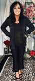 Opal Blouse in Black S M XL