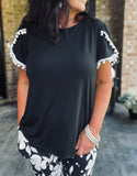 Pom Pom Summer Blouse S M 3X